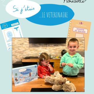 Laissez vos enfants prendre soin de leurs doudous et animaux préférés avec le jeu Si J'étais le Vétérinaire d'Amulette ! 🐾👩‍⚕️ Pansements, soins, contrôle de santé... tout est là pour qu'ils se mettent à la place du vétérinaire et soignent leurs petits patients avec amour et attention. 🩺 #amulette #jeuximitation #madeinfrance #jeuxenfants #éveil #imagination #jeupédagogique #maitressedécole #imitation #jeumaitresse #jeuécole #apprentissageludique #kids